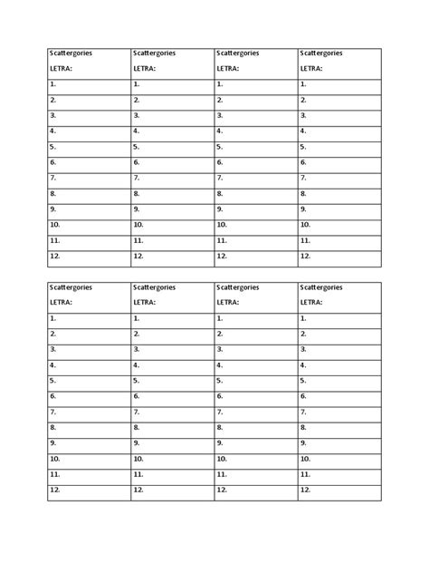 scattergories plantilla.